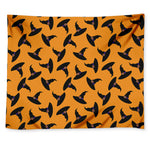 Halloween Witch Hat Pattern Print Tapestry