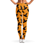 Halloween Witch Hat Pattern Print Women's Leggings