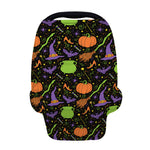 Halloween Wizard Pattern Print Baby Seat Cover
