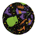 Halloween Wizard Pattern Print Basketball
