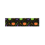 Halloween Wizard Pattern Print Bed Runner