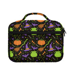 Halloween Wizard Pattern Print Briefcase Bible Bag