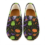 Halloween Wizard Pattern Print Casual Shoes
