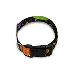 Halloween Wizard Pattern Print Dog Collar
