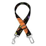 Halloween Wizard Pattern Print Dog Seat Belt