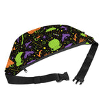 Halloween Wizard Pattern Print Fanny Pack