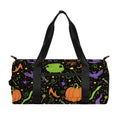 Halloween Wizard Pattern Print Gym Bag