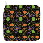 Halloween Wizard Pattern Print Hand Towel