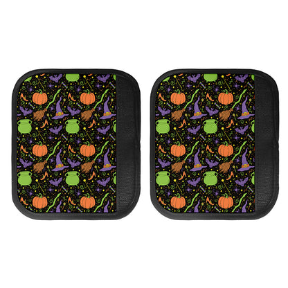 Halloween Wizard Pattern Print Handle Covers