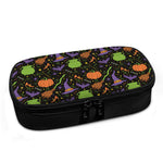 Halloween Wizard Pattern Print Insulin Cooler Travel Case