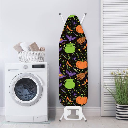 Halloween Wizard Pattern Print Ironing Board Cover