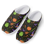 Halloween Wizard Pattern Print Mesh Casual Shoes