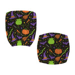 Halloween Wizard Pattern Print Office Chair Cover