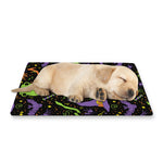 Halloween Wizard Pattern Print Pet Cooling Mat Cover