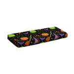 Halloween Wizard Pattern Print Piano Keyboard Cover