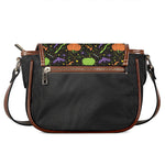 Halloween Wizard Pattern Print Saddle Bag