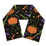 Halloween Wizard Pattern Print Scarf