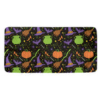 Halloween Wizard Pattern Print Towel