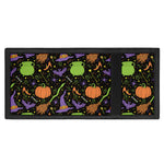 Halloween Wizard Pattern Print Trifold Wallet