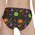 Halloween Wizard Pattern Print Women's Panties