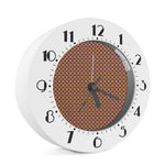 Halloween X Pattern Print Alarm Clock