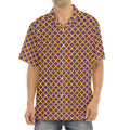 Halloween X Pattern Print Aloha Shirt