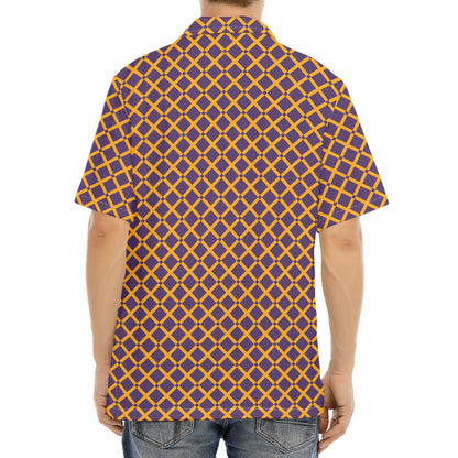 Halloween X Pattern Print Aloha Shirt
