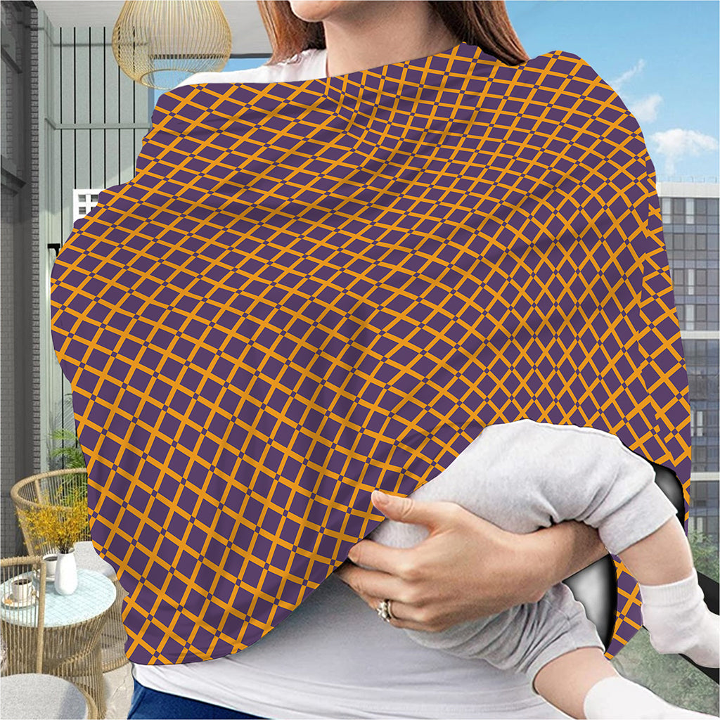 Halloween X Pattern Print Baby Seat Cover