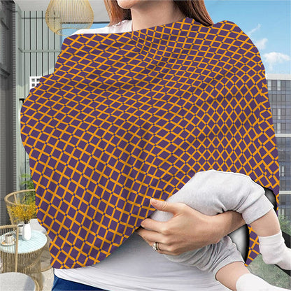 Halloween X Pattern Print Baby Seat Cover