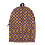 Halloween X Pattern Print Backpack