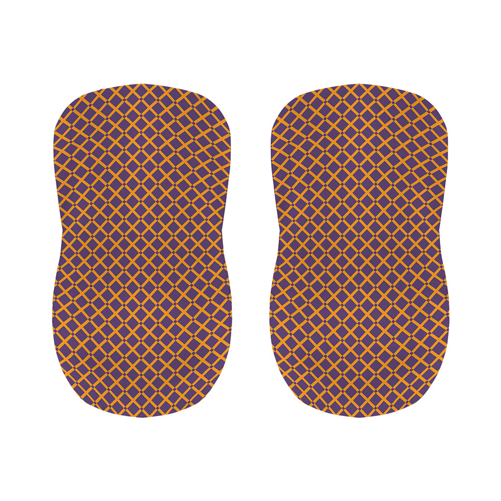 Halloween X Pattern Print Bar Stool Covers