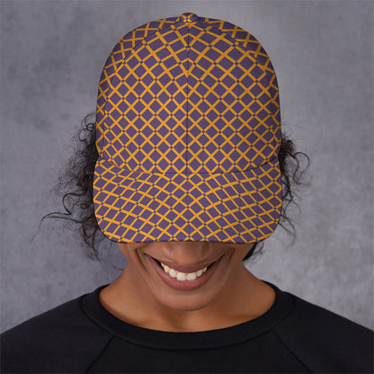 Halloween X Pattern Print Baseball Cap