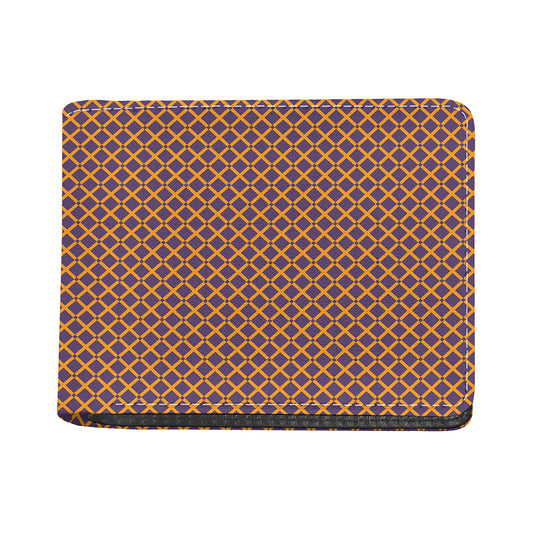 Halloween X Pattern Print Bifold Wallet
