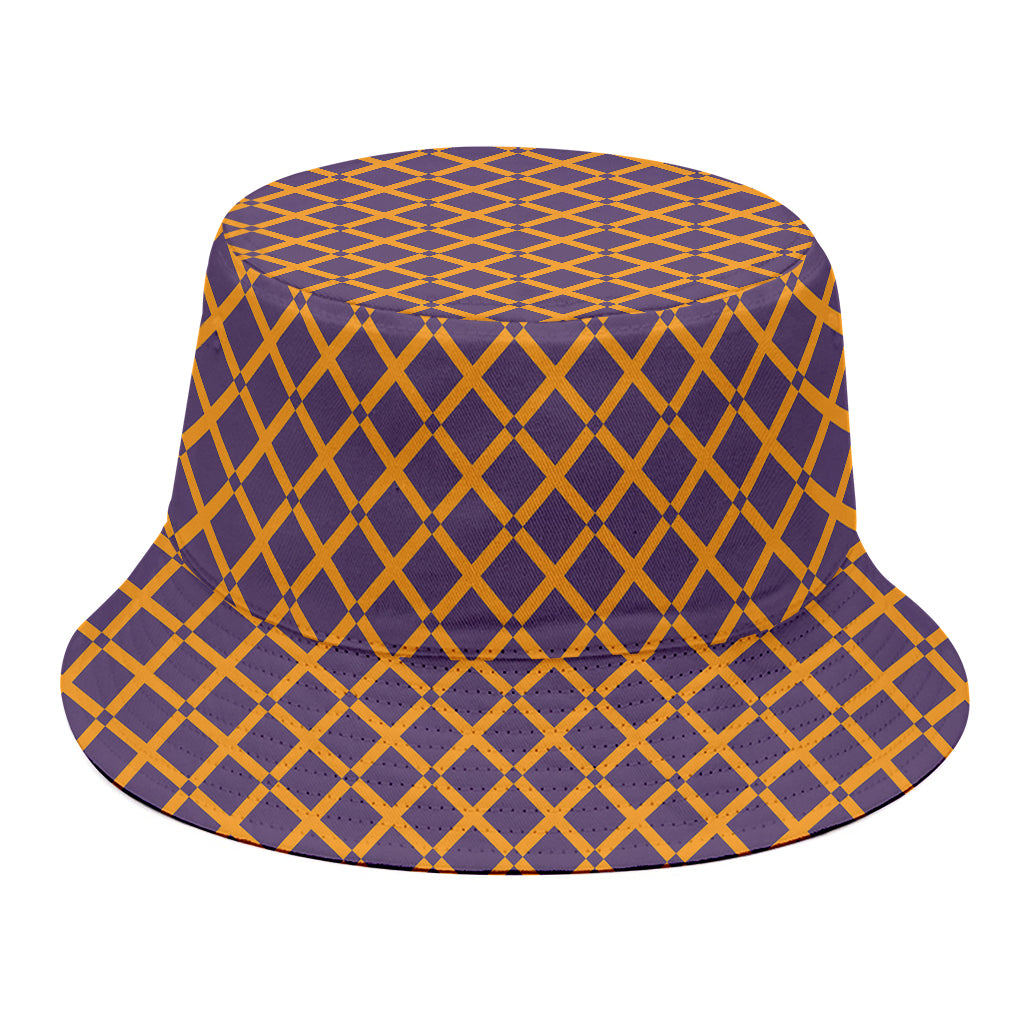 Halloween X Pattern Print Bucket Hat