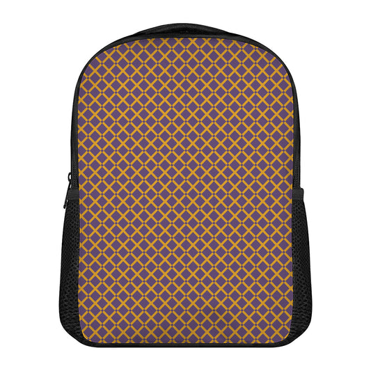 Halloween X Pattern Print Casual Backpack