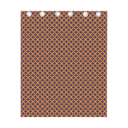 Halloween X Pattern Print Curtain