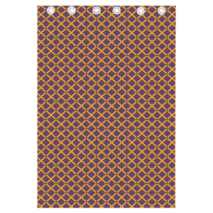 Halloween X Pattern Print Curtain