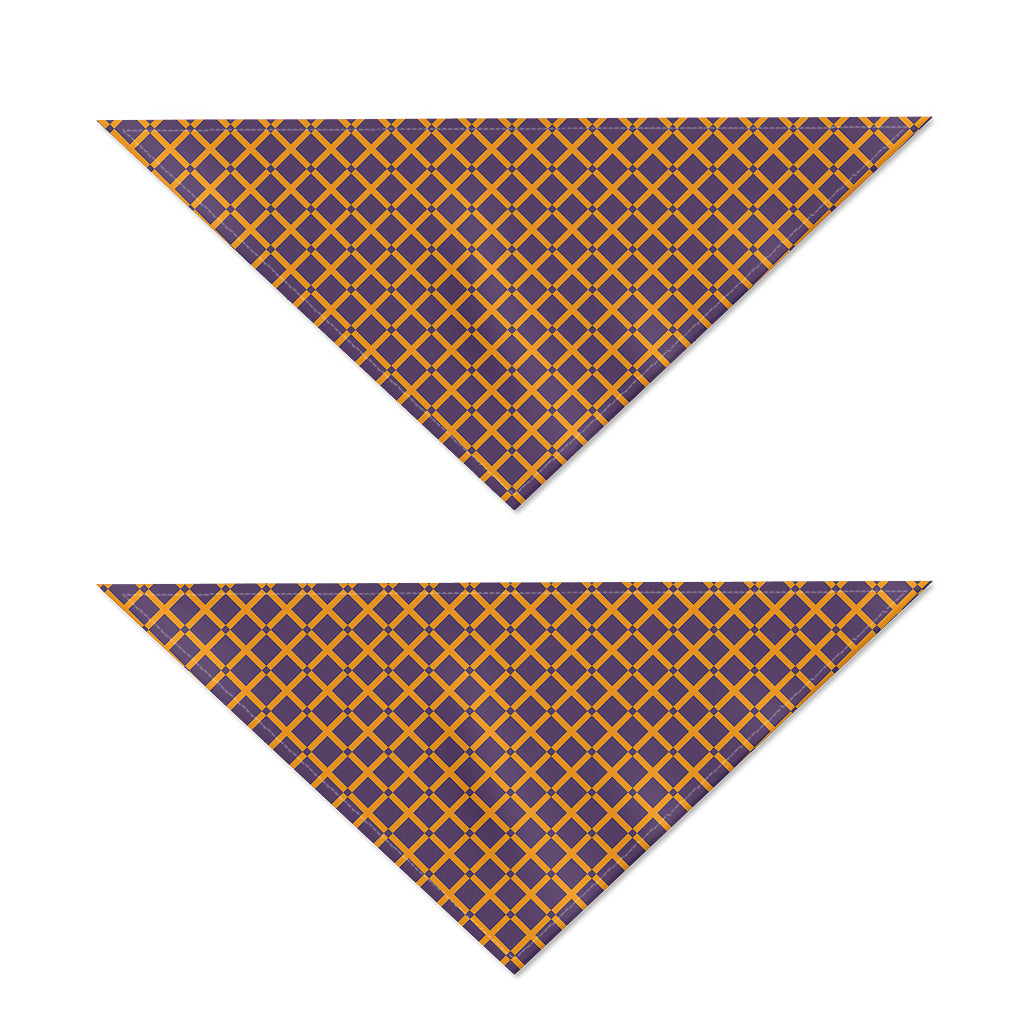 Halloween X Pattern Print Dog Bandana
