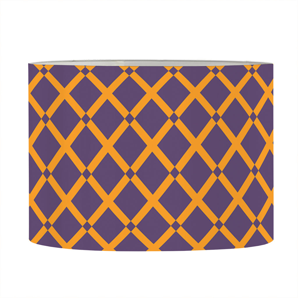 Halloween X Pattern Print Drum Lamp Shade