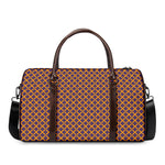 Halloween X Pattern Print Duffle Bag
