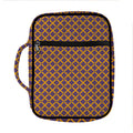 Halloween X Pattern Print Front Pocket Bible Bag