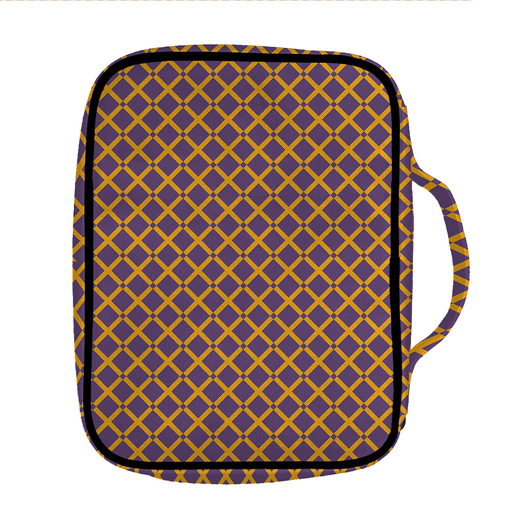 Halloween X Pattern Print Front Pocket Bible Bag
