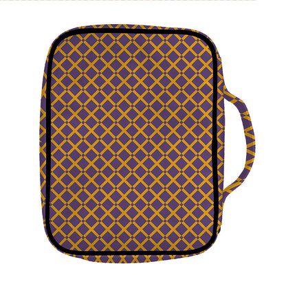 Halloween X Pattern Print Front Pocket Bible Bag