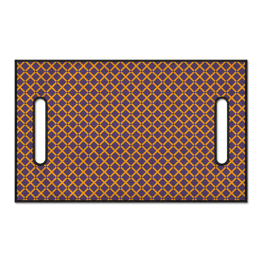 Halloween X Pattern Print Golf Cart Seat Cover
