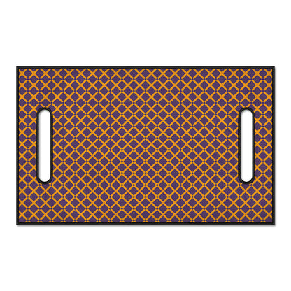 Halloween X Pattern Print Golf Cart Seat Cover