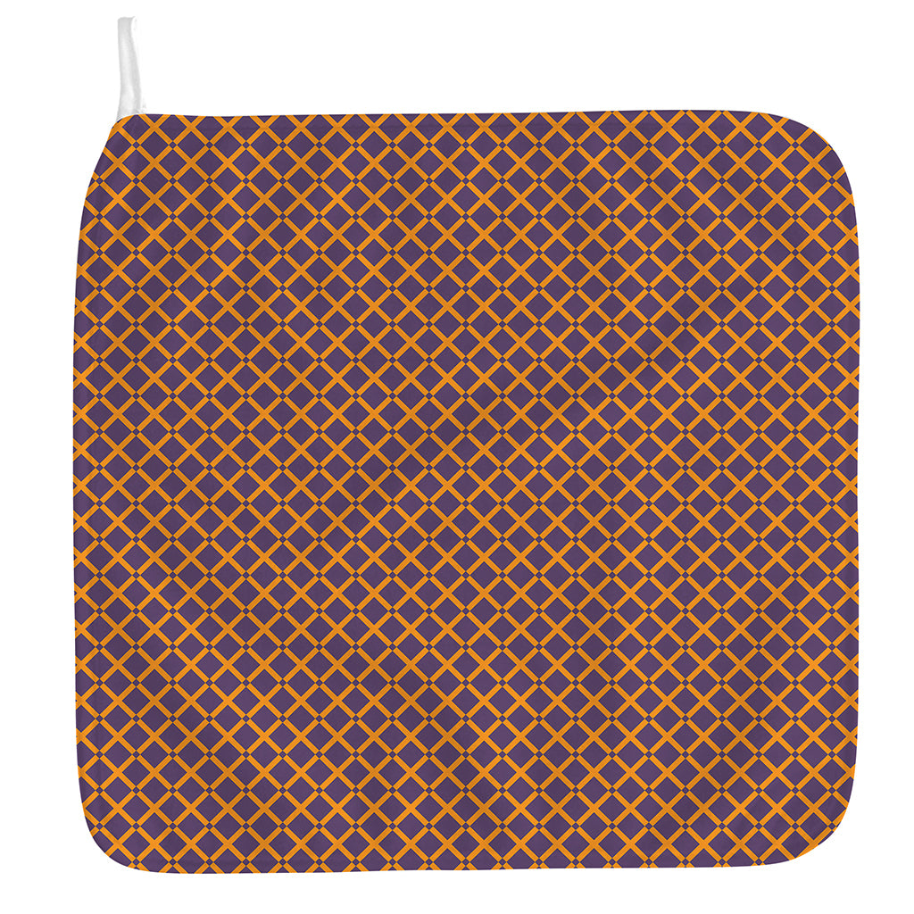 Halloween X Pattern Print Hand Towel