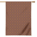 Halloween X Pattern Print House Flag