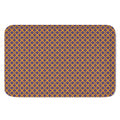 Halloween X Pattern Print Indoor Door Mat