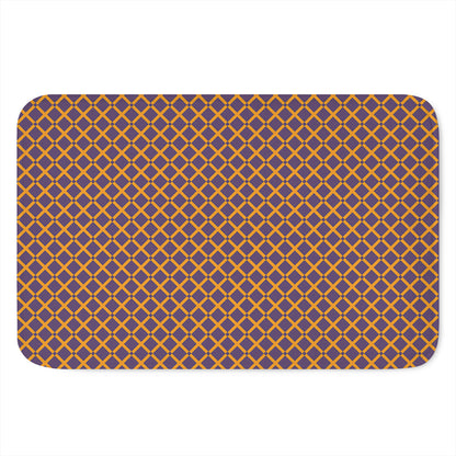 Halloween X Pattern Print Indoor Door Mat