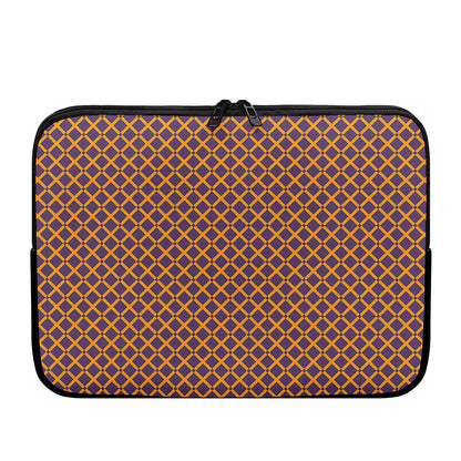 Halloween X Pattern Print Laptop Sleeve
